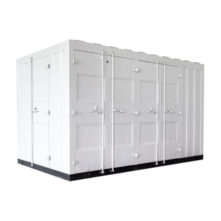 P V Wind Grid-Connected Prefabricated Cabin